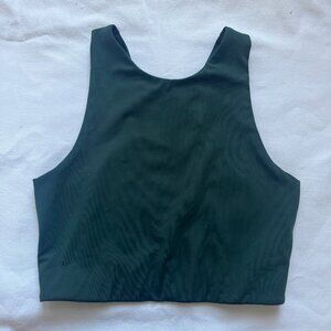 Girlfriend Collective Dylan Bra Color: Moss Size: Medium